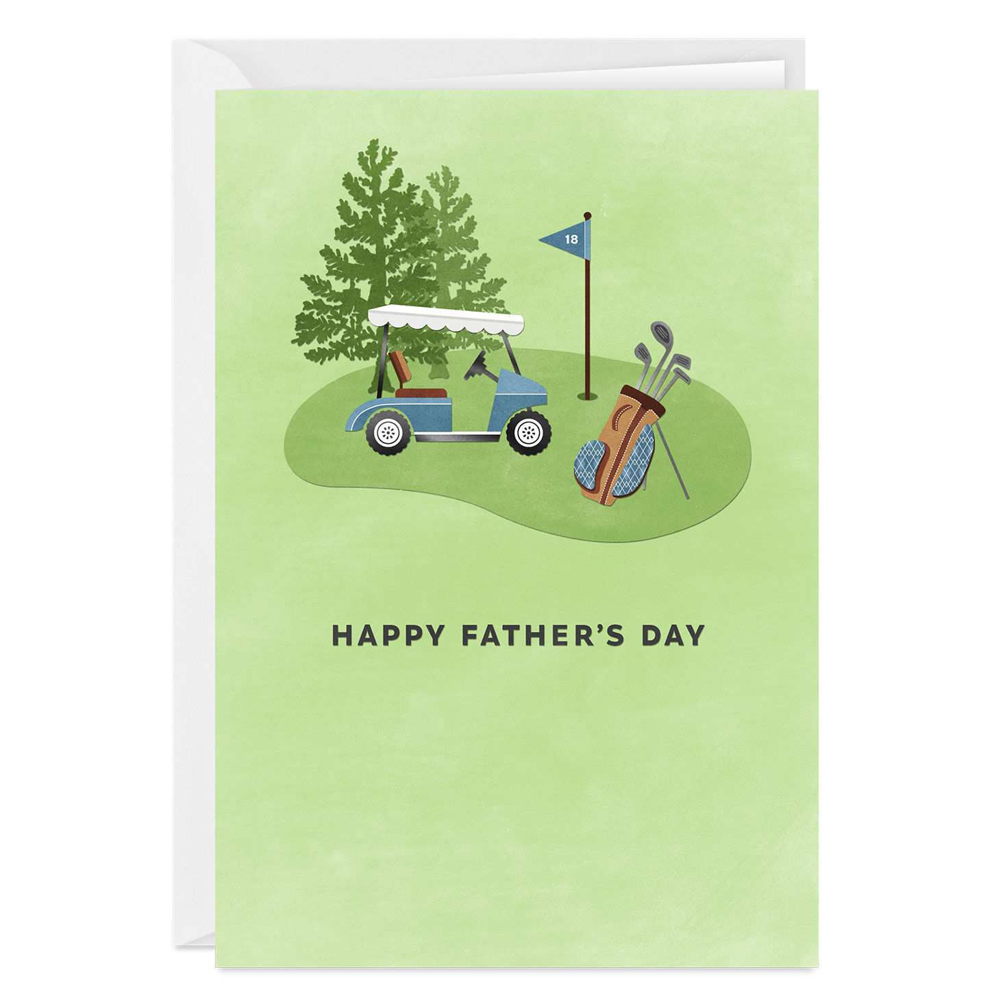 Qualitee Dad Funny Custom Father's Day Card
