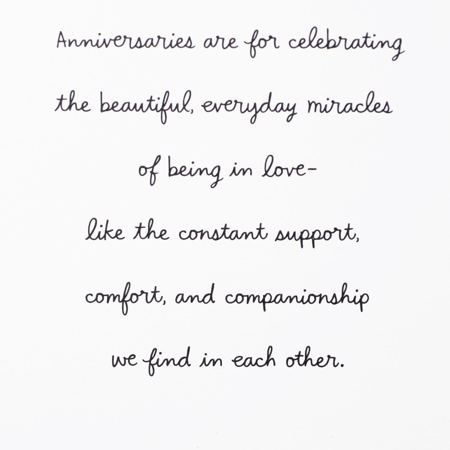 Our Love Makes Every Day Special Anniversary Card, , large image number 2