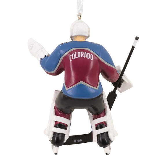 NHL Colorado Avalanche® Goalie Hallmark Ornament, , large image number 5