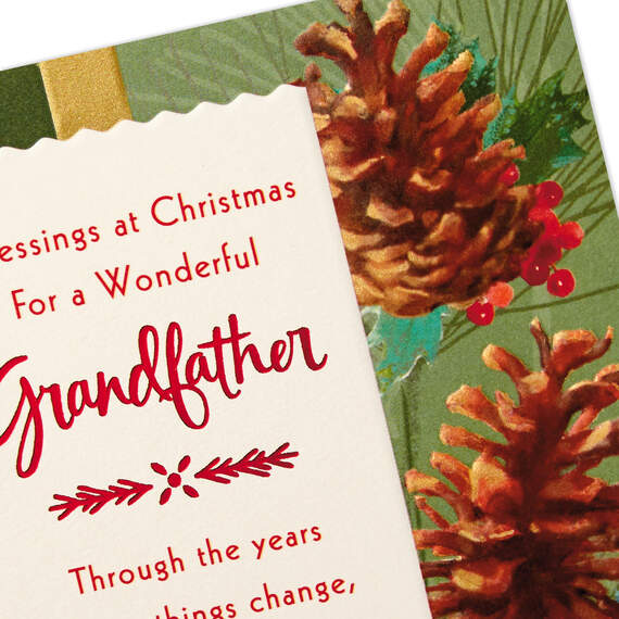 What Matters Most Religious Christmas Card for Grandfather, , large image number 4