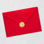 Gingerbread Men Religious Friend Christmas Card Envelope Back with Seal image number 8