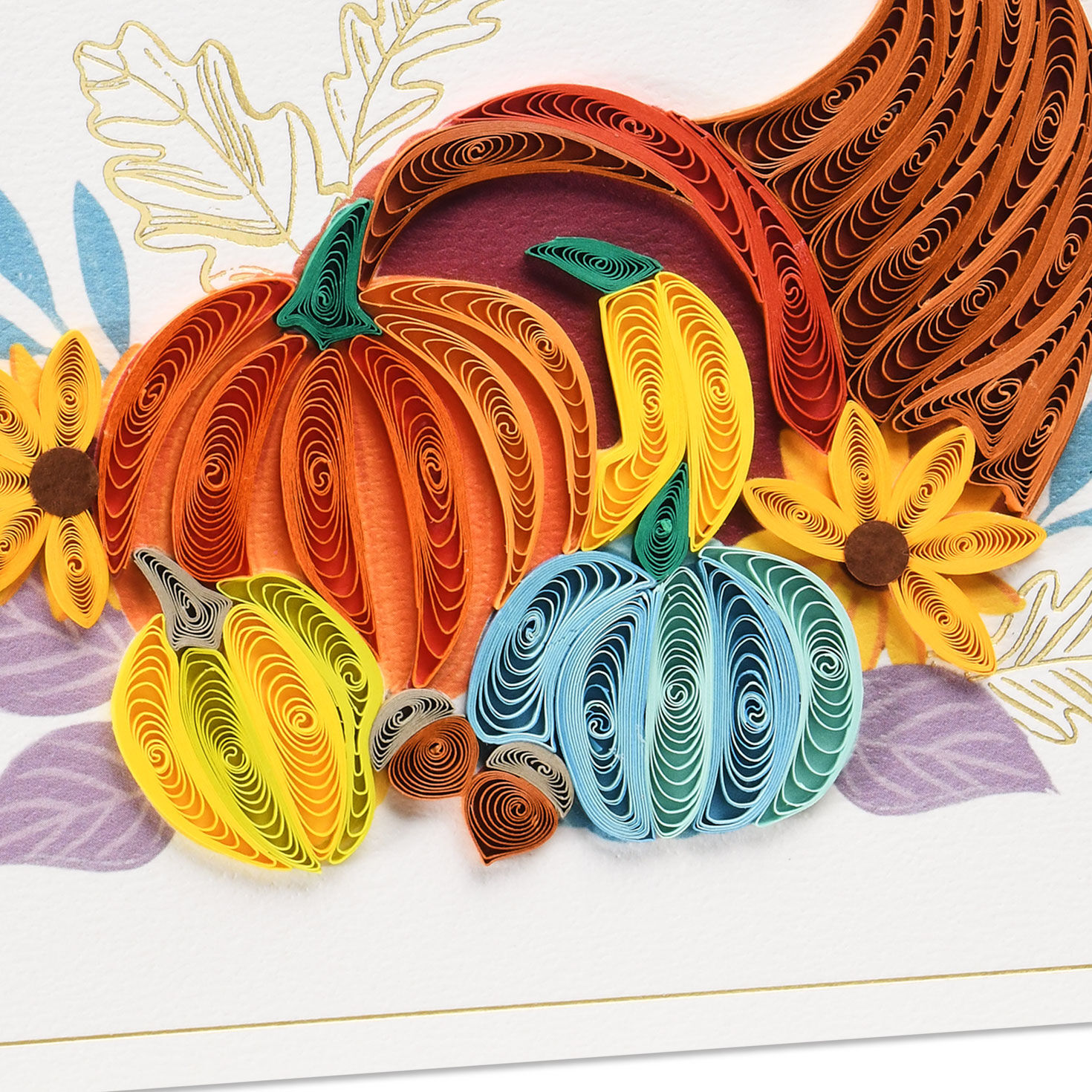 Filled With Happy Moments Quilled Paper Handmade Thanksgiving Card for only USD 12.99 | Hallmark