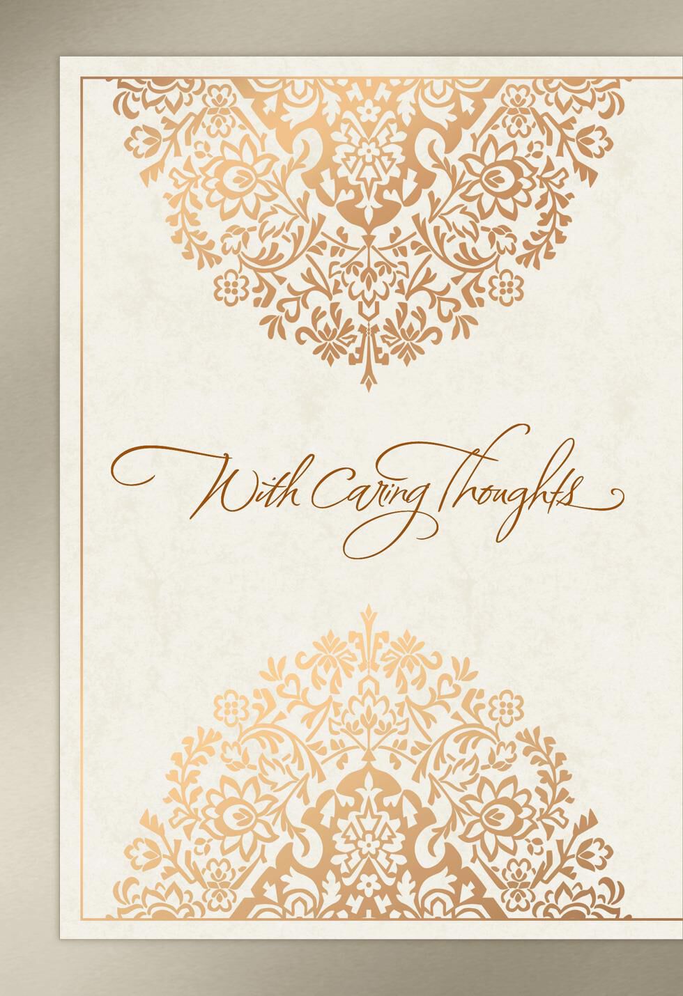 Wishing You Comfort Sympathy Card for the Family