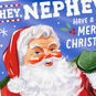 Stay Cool Santa Pop-Up Christmas Card for Nephew Card Front Detail image number 4