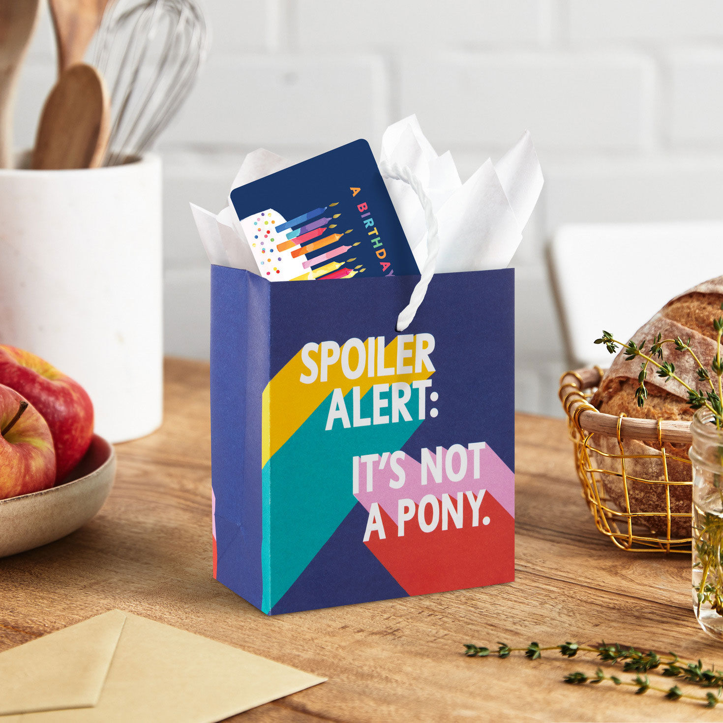 4.6" Spoiler Alert Gift Card Holder Mini Bag for only USD 2.49 | Hallmark