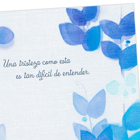 Praying for You Spanish-Language Sympathy Card, , large image number 4