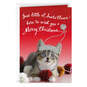 Little Ol' Santa Claws Christmas Card From the Cat, , large image number 1