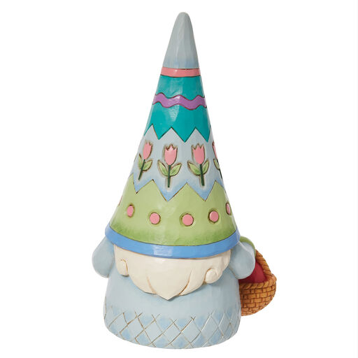 Jim Shore Easter Gnome With Basket of Eggs, 7.5", 
