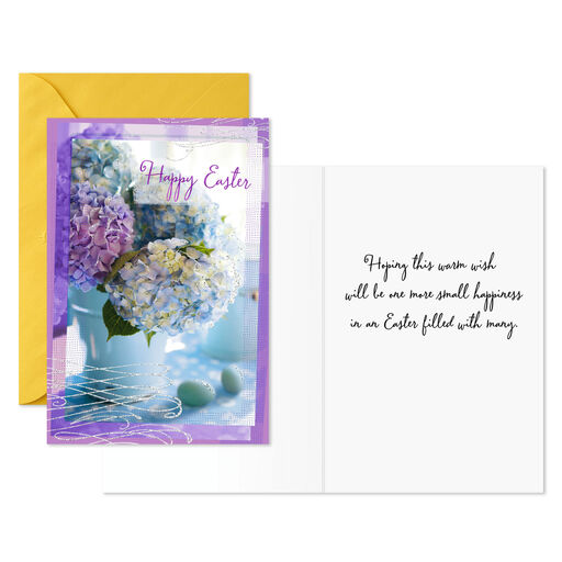 Spring Flowers Assorted Easter Cards, Pack of 6, 