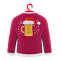 Beer Christmas Sweater Keepsake Ornament Back image number 6