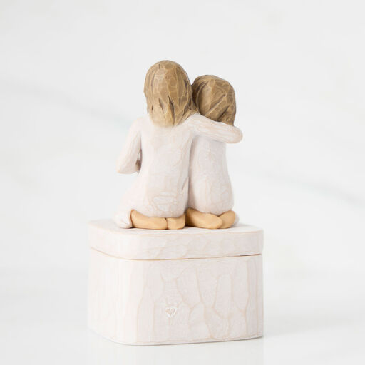 Willow Tree Sister Mine Figurine Trinket Box, 