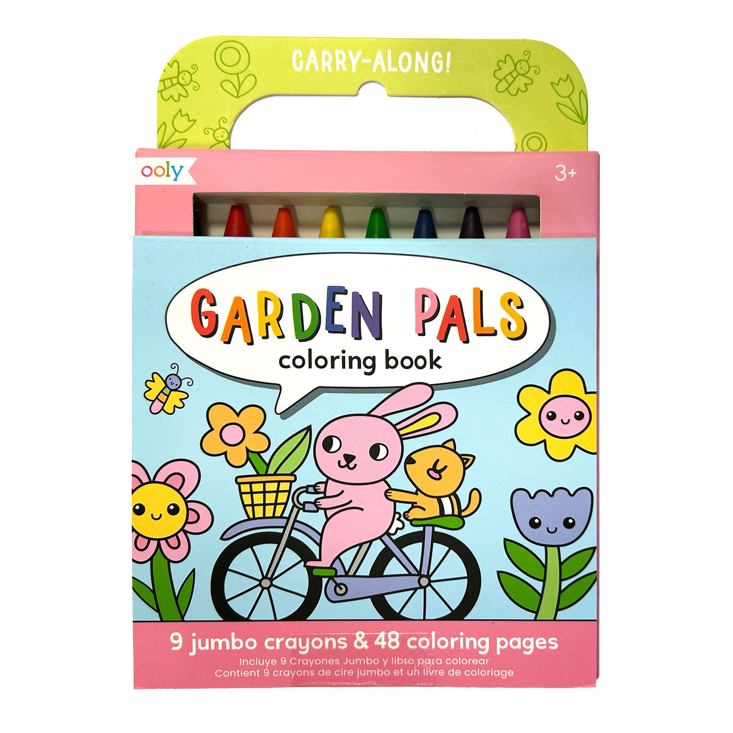 Ooly Carry-Along Garden Pals Coloring Book and Crayons Set for only USD 8.99 | Hallmark