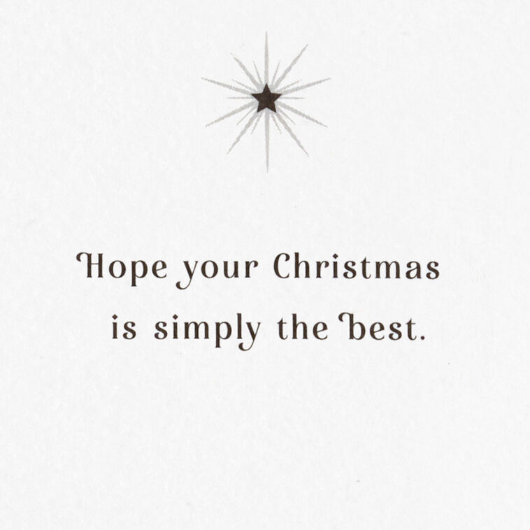 Christmas Tree Signature Boxed Christmas Card Pack Sentiment image number 4