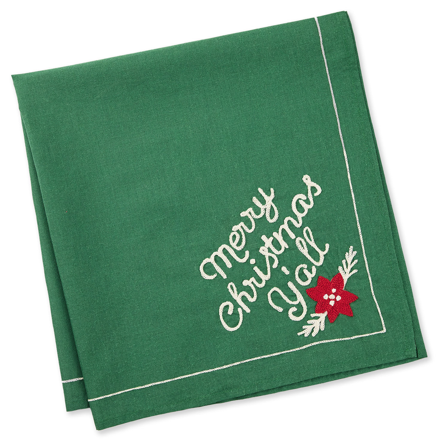 Hallmark x Opry® Merry Christmas Y'all Green Bandana for only USD 30.00 | Hallmark