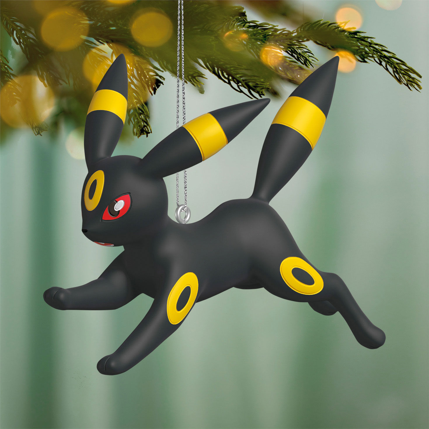 Pink and Gray Pok&eacute;mon Characters Keepsake Ornaments hanging on tree image number 2