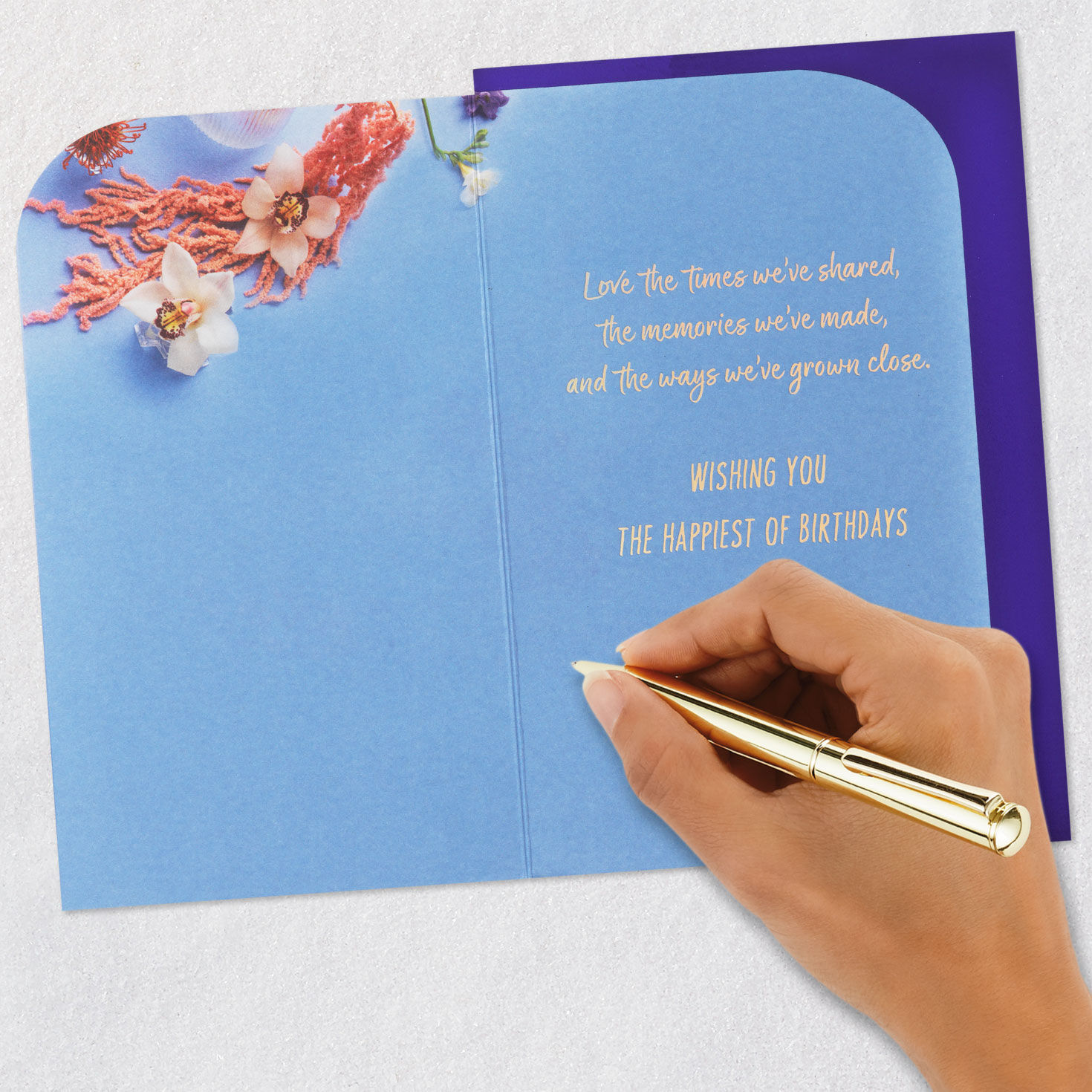 Grateful for You Birthday Card for Like a Daughter, , large image number 6