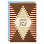 Metallic Stars and Stripes Veterans Day Card Card Front image number 1