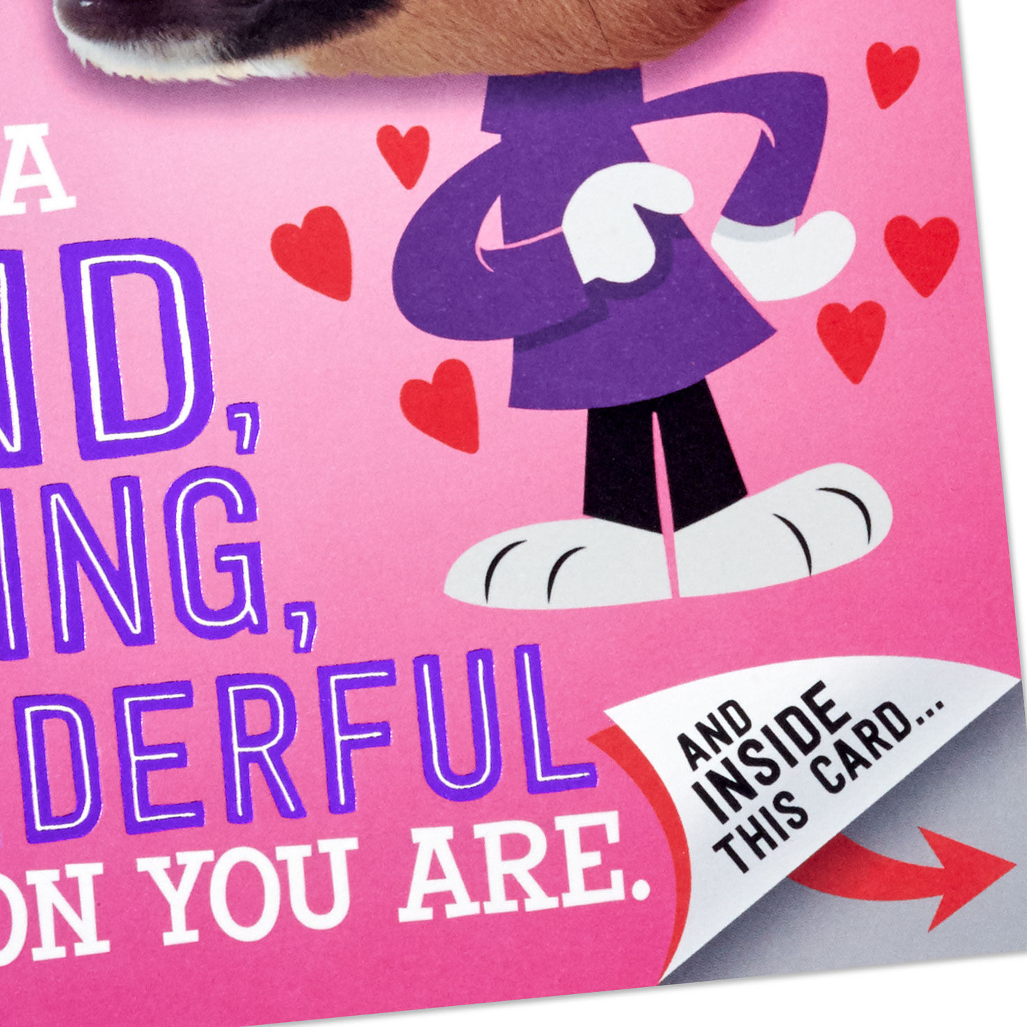 A Hug for a Kind, Caring Person Funny Pop-Up Valentine's Day Cards Within Card for only USD 5.99 | Hallmark