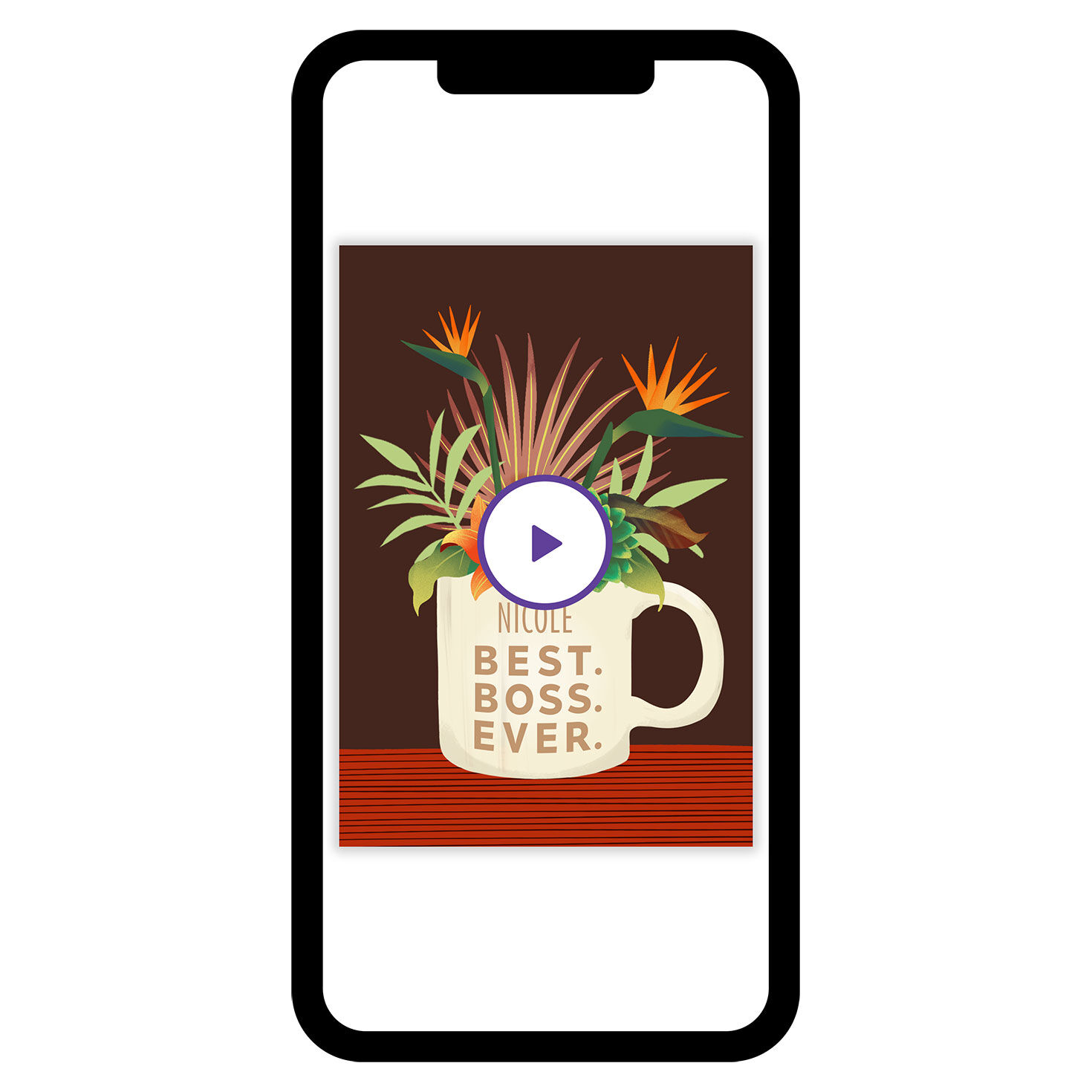 Best Ever Mug Custom Boss's Day eCard