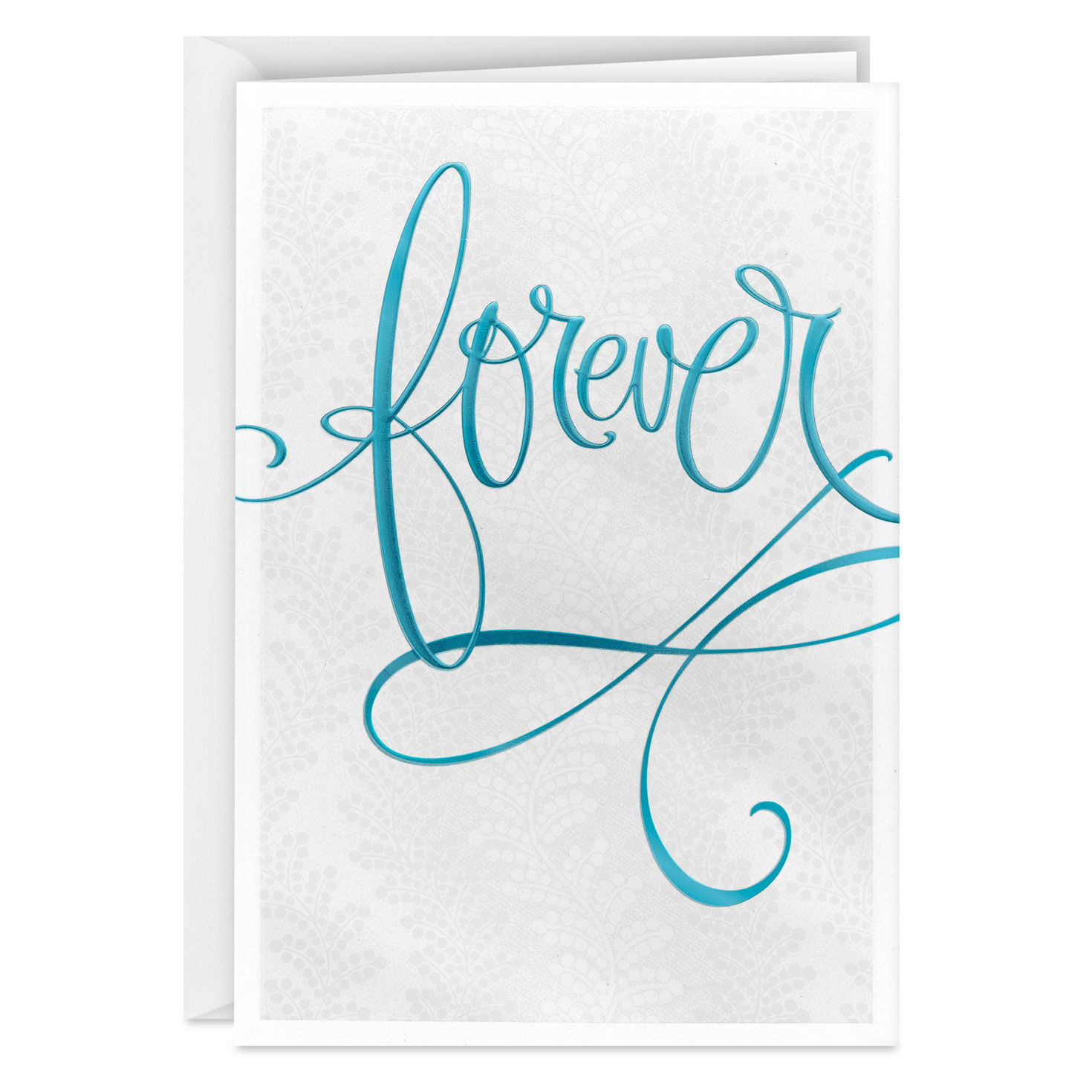 Neverending Love Story Wedding Card