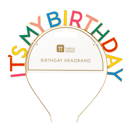 It's My Birthday Rainbow Headband, 