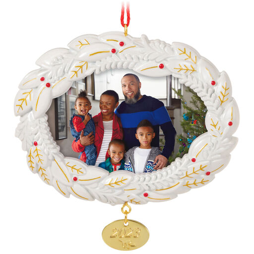 A Beautiful Year 2023 Metal Photo Frame Ornament, 