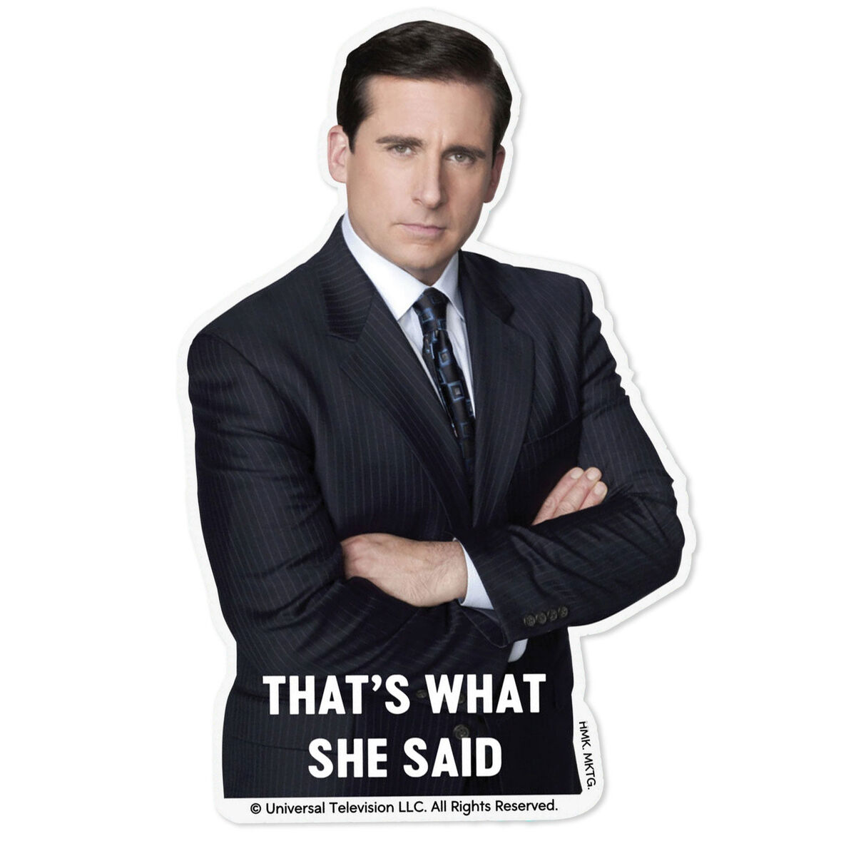 The Office® Michael Scott That's What She Said Vinyl Decal Desk