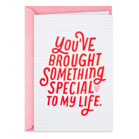 Wine and a True Friend Funny Valentine's Day Card, , large