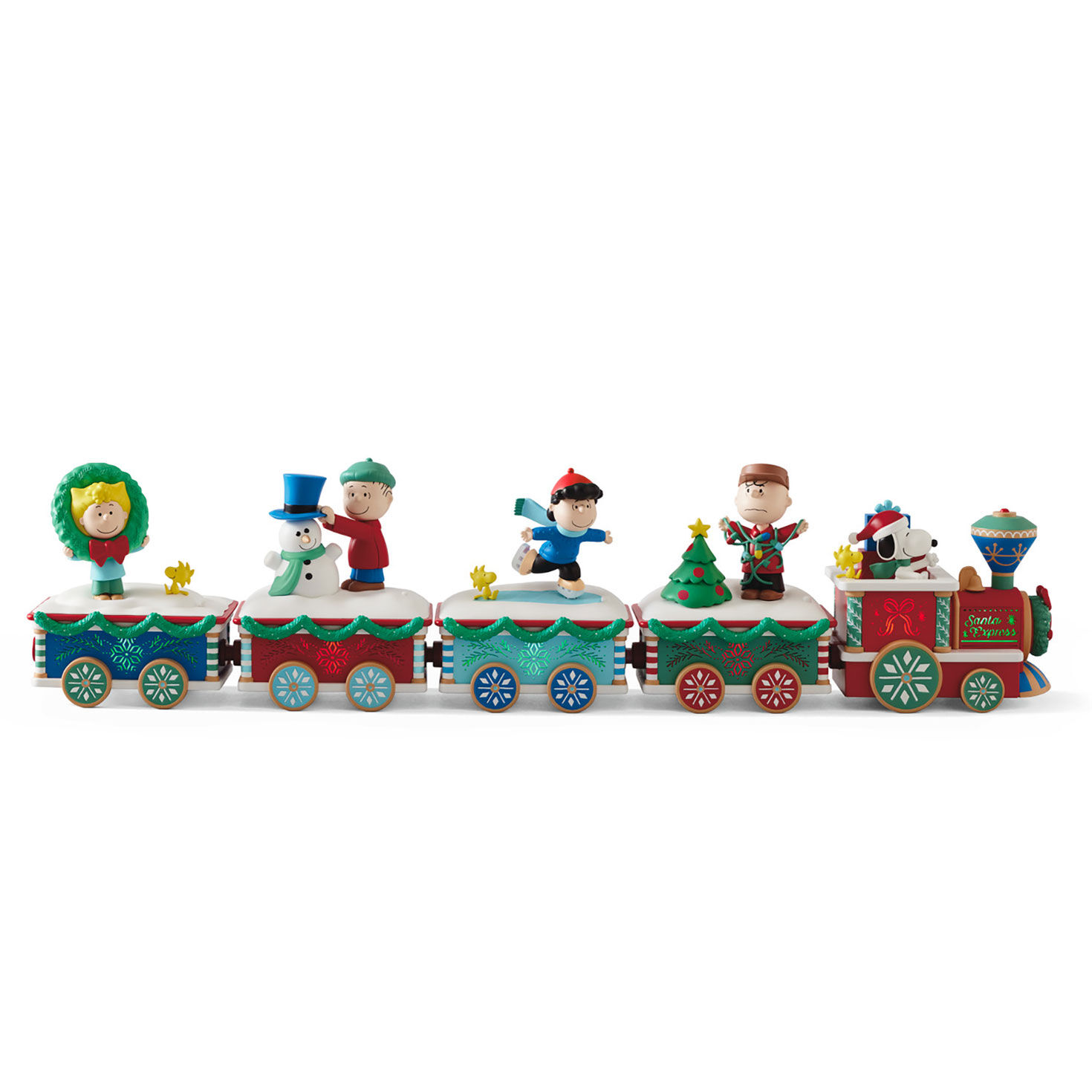 Peanuts® Santa Express Tabletop Decoration With Light, Sound and Motion