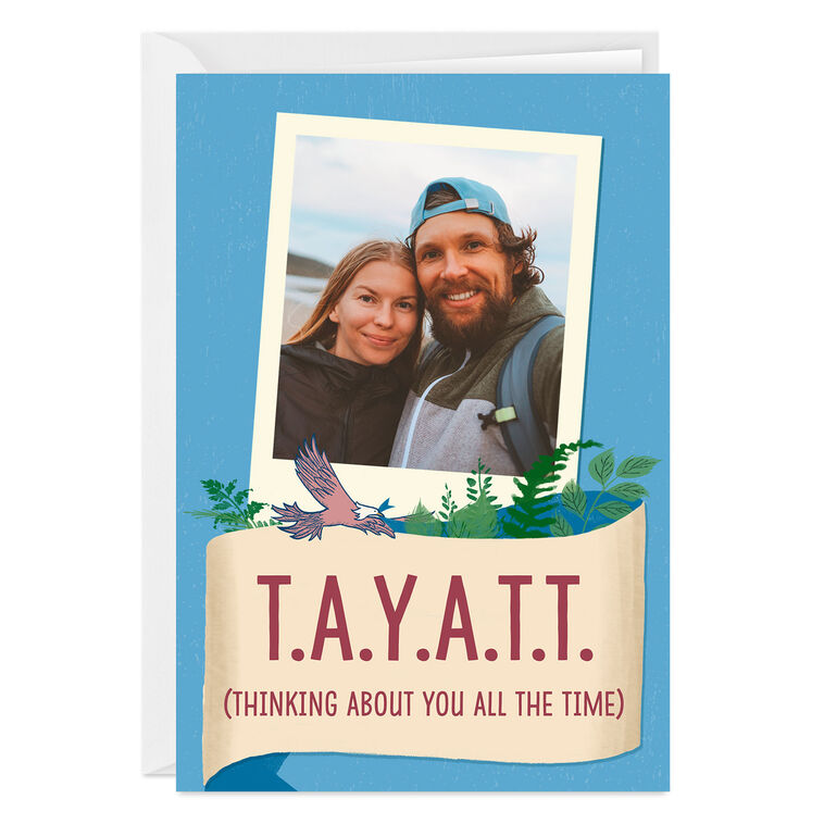 Thinking of You Custom Military Appreciation Card