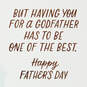 You're a Blessing Father's Day Card for Godfather, , large image number 2