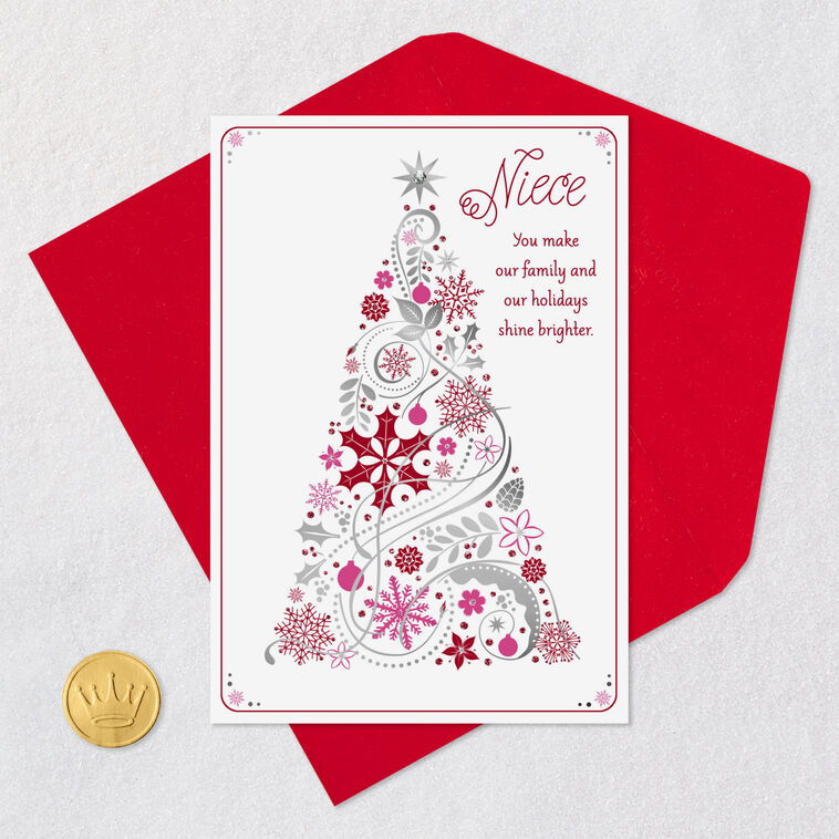You Make Our Holidays Brighter Christmas Card for Niece - Greeting Cards | Hallmark you-make-our-holidays-brighter-christmas-card-for-niece-greeting-cards-hallmark