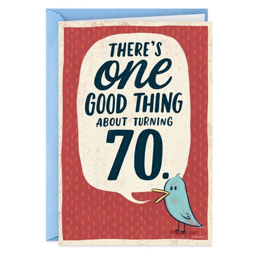 You Re One Of The Cool Ones Funny 70th Birthday Card Greeting