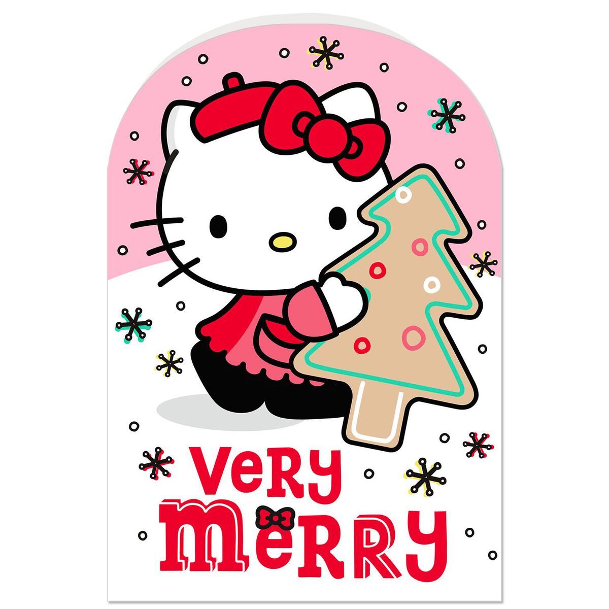 Hello Kitty® Very Merry Christmas Card - Greeting Cards - Hallmark