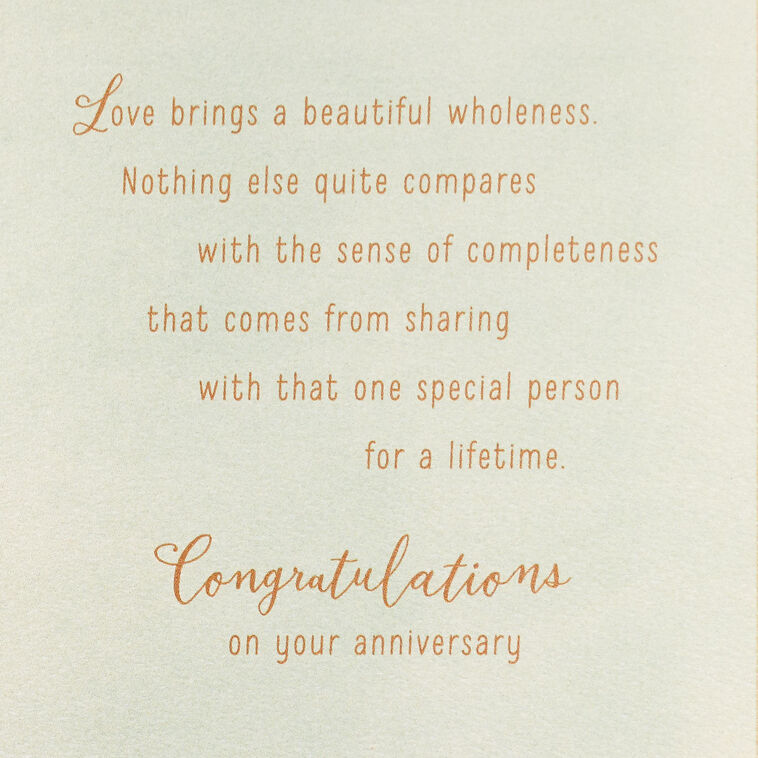 A Lifetime of Love Anniversary Card, , large image number 3