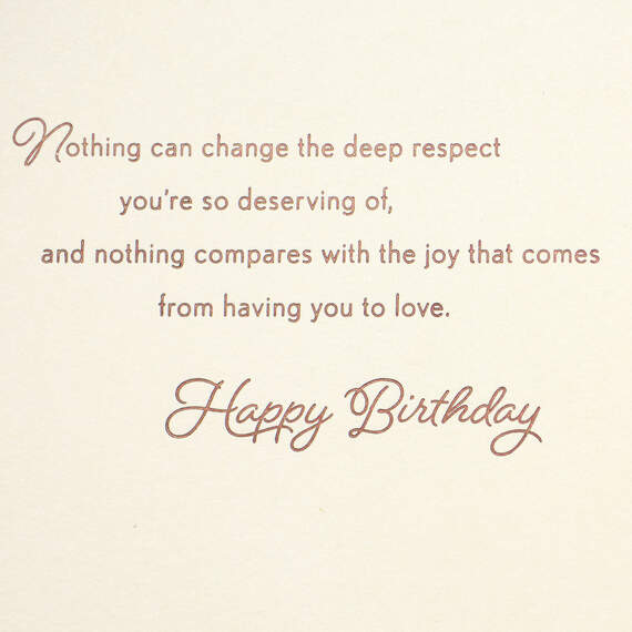 Joy and Respect Birthday Card for Grandson, , large image number 3