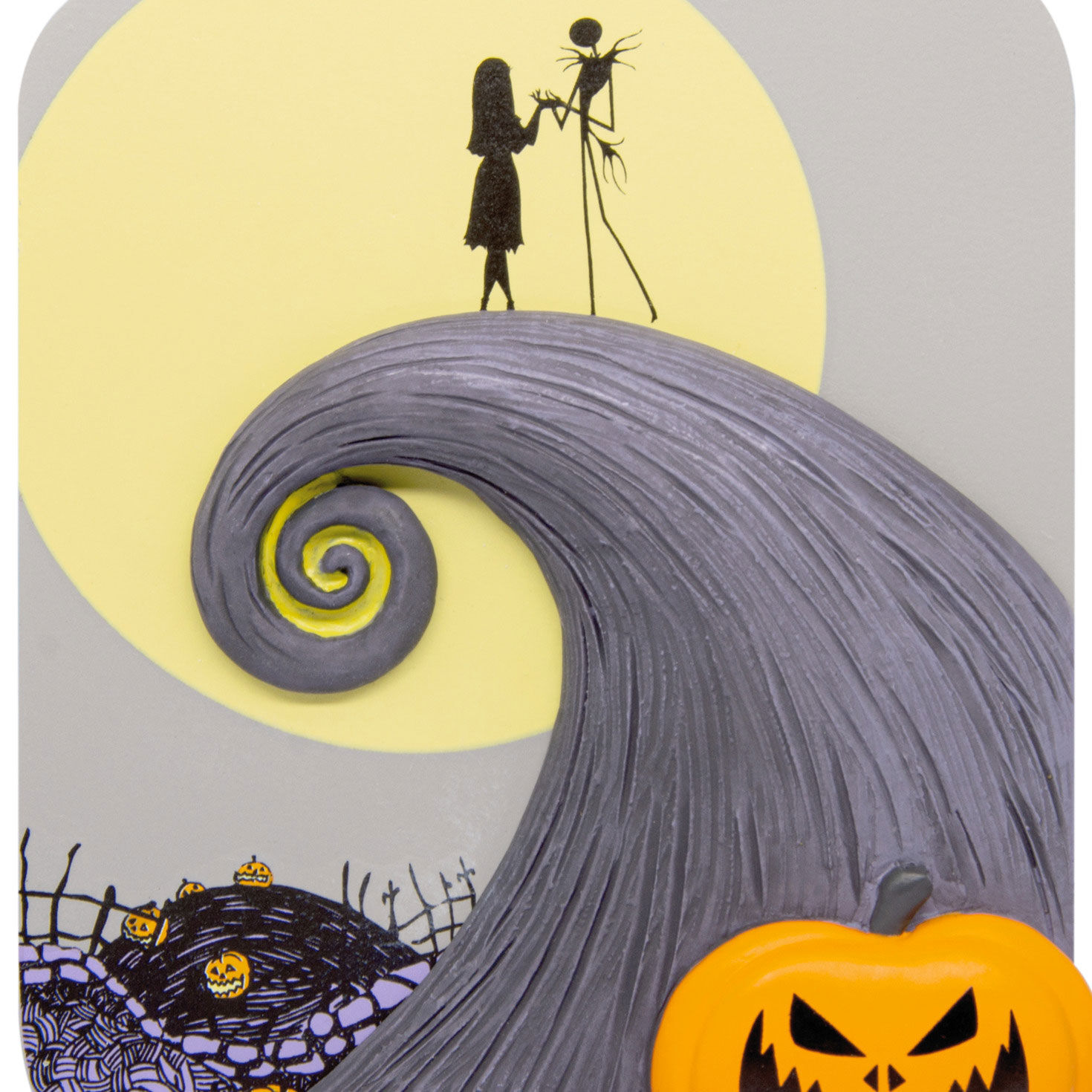 Nightmare Before Christmas Scene Ornament closeup view image number 5