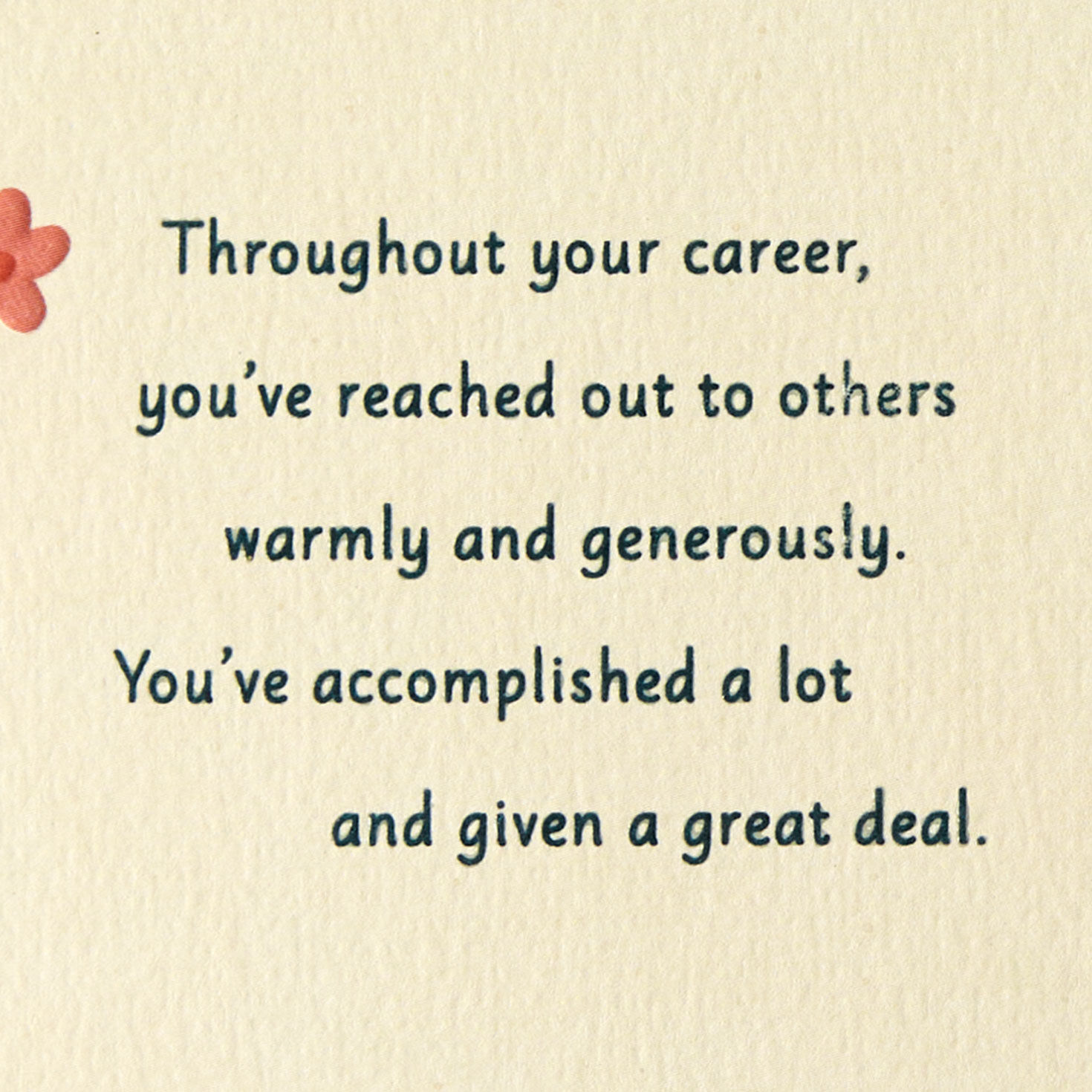 You Truly Made a Difference Here Retirement Card, , large image number 2