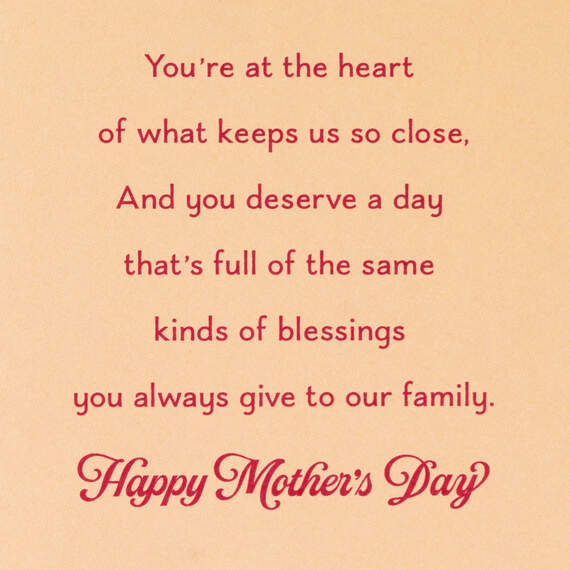 A Day Full of Blessings Mother's Day Card for Mama, , large image number 3