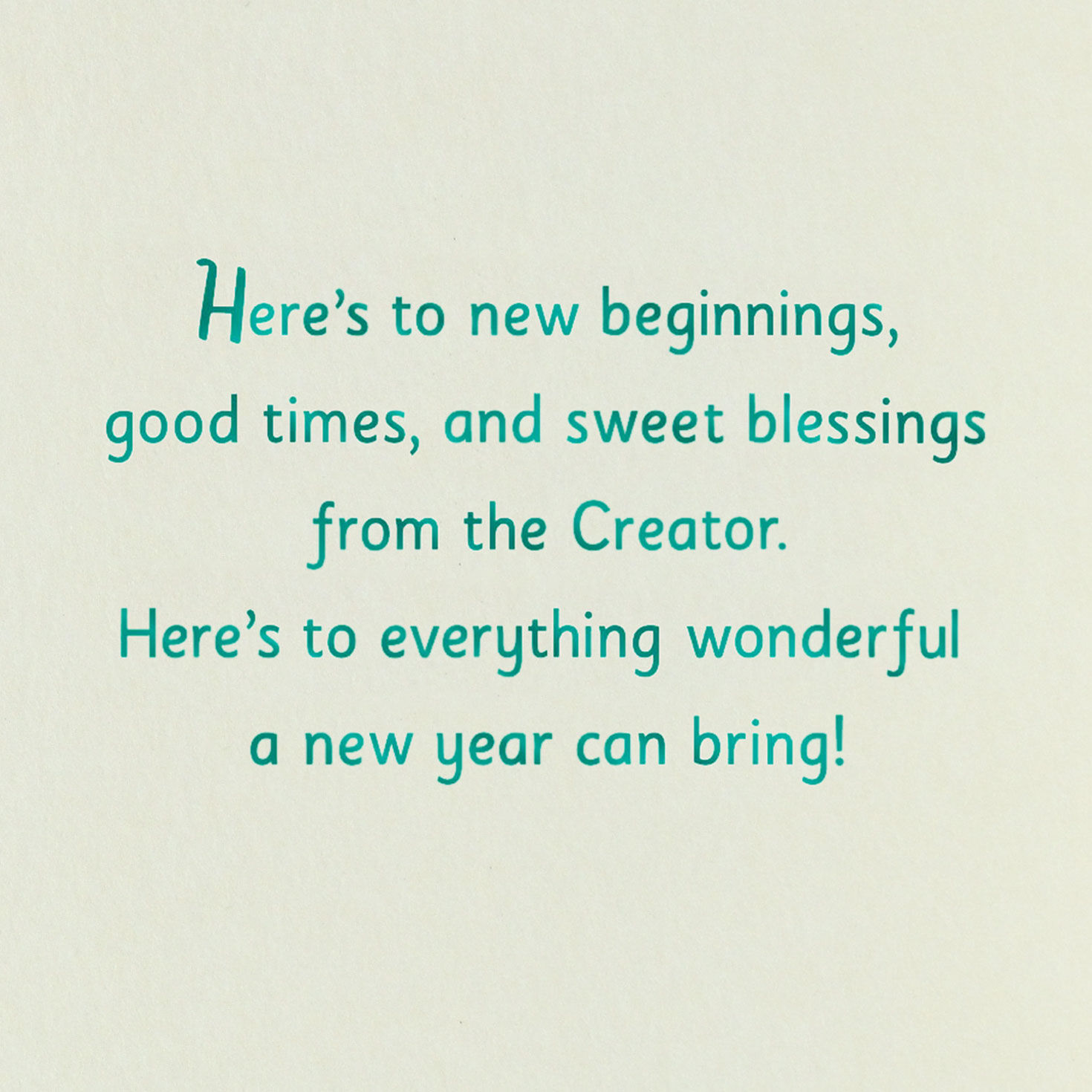 Here's to New Beginnings Rosh Hashanah Card for only USD 4.99 | Hallmark