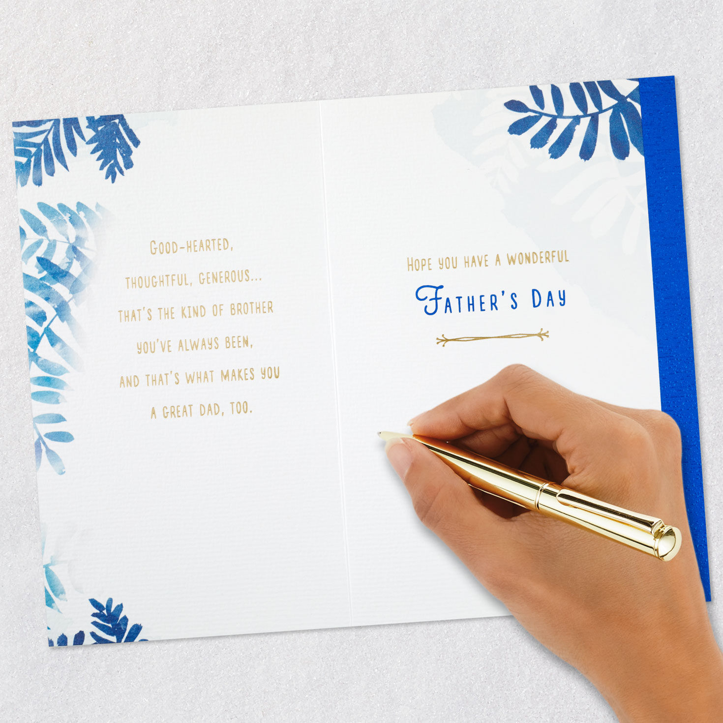 Good-hearted, Thoughtful and Generous Father's Day Card for Brother, , large image number 7