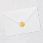 Pink, Peach and Teal Trees Christmas Card Envelope Back with Seal image number 7