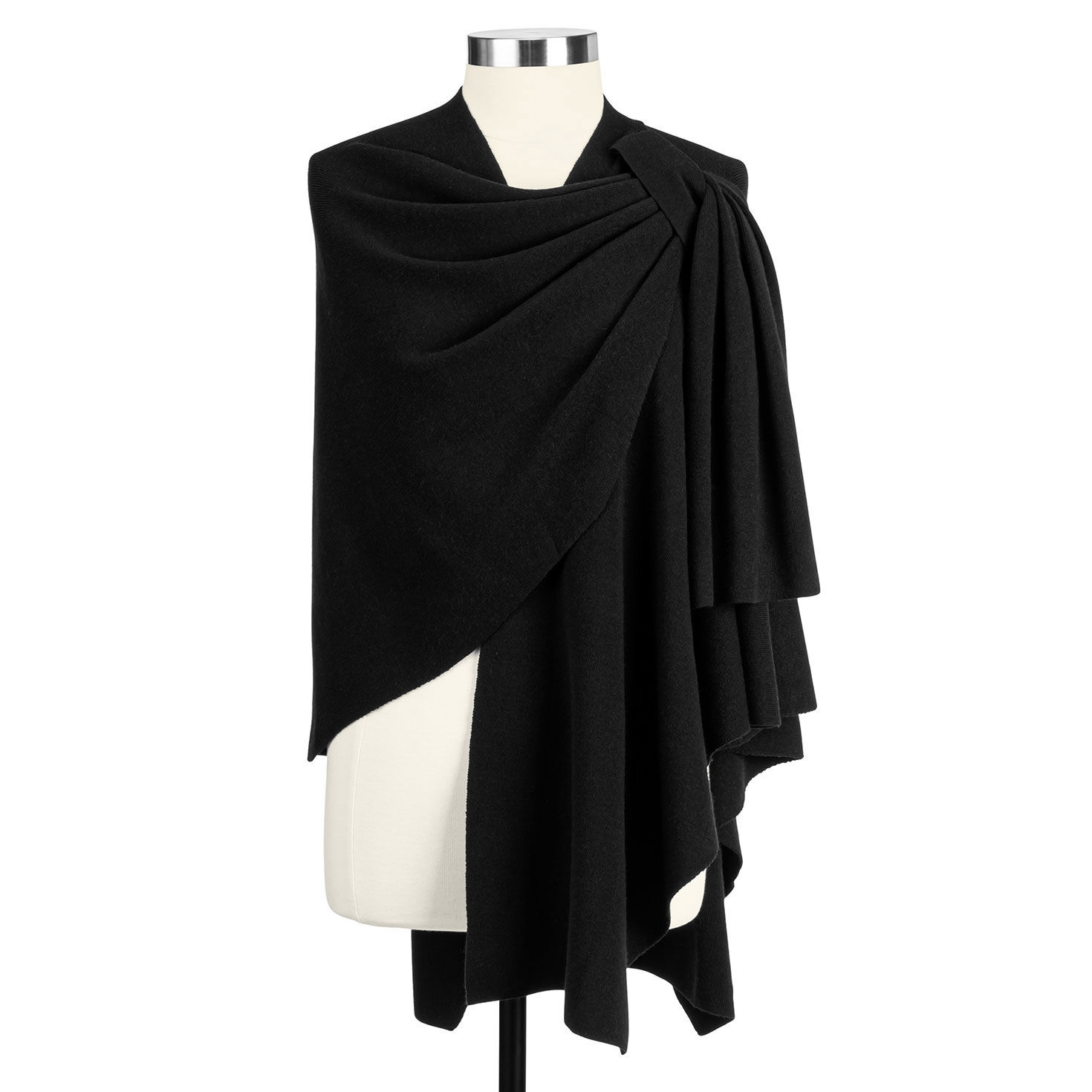 Demdaco Black Keyhole Travel Wrap