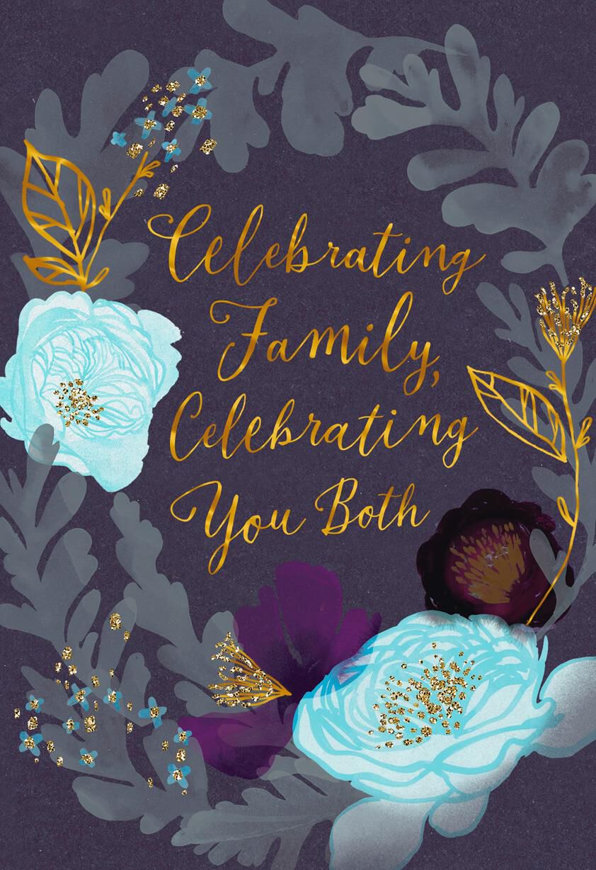 Celebrating You Anniversary Card for Both