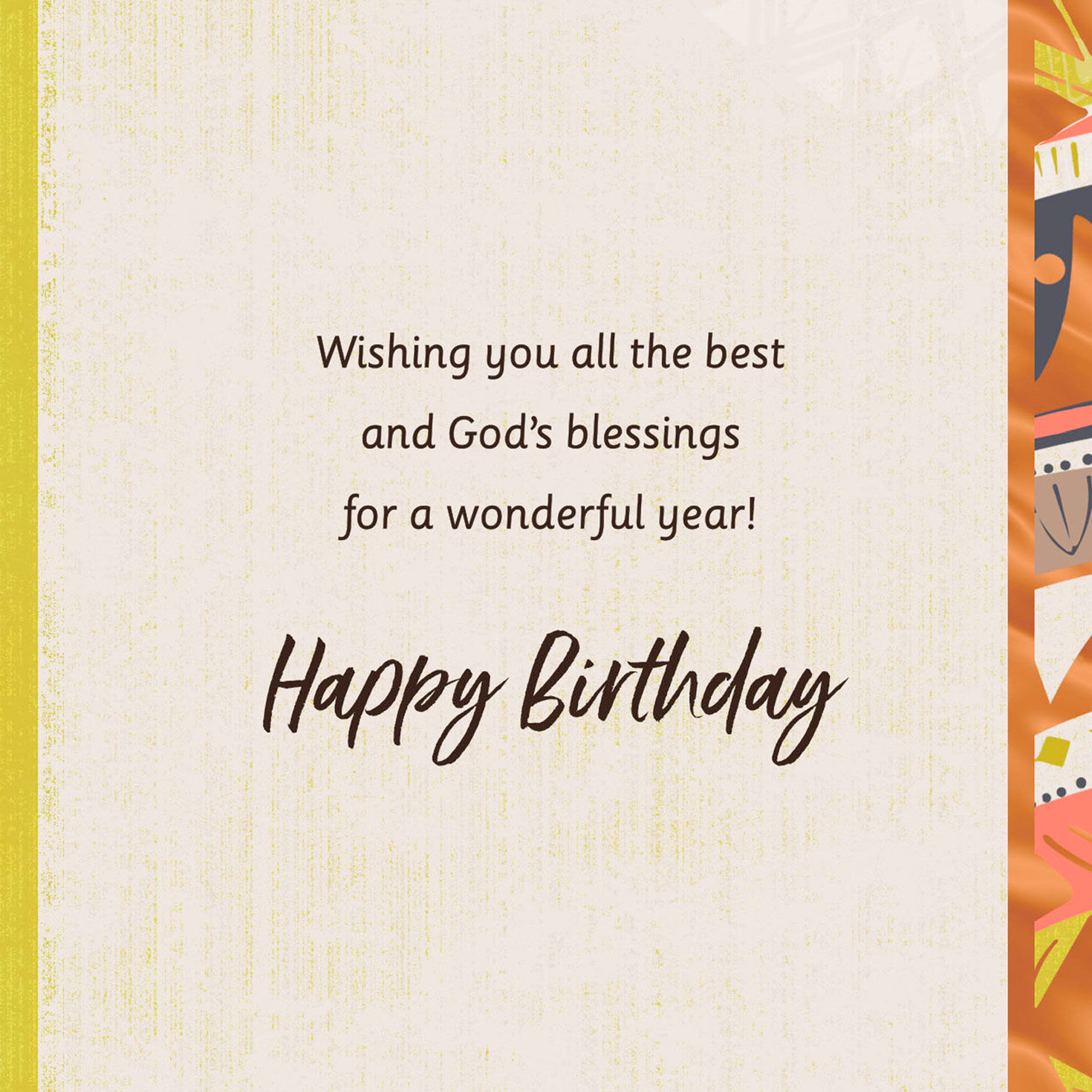 Because You Are You Religious Birthday Card, , large image number 2