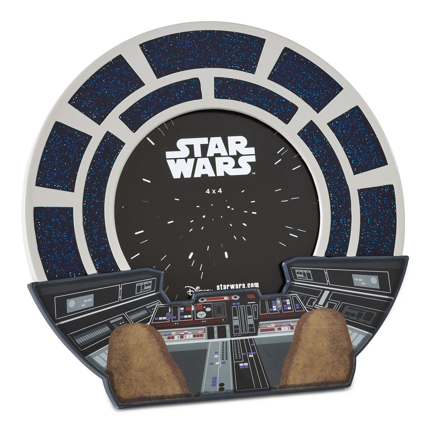 Star Wars™ Millennium Falcon™ Round Picture Frame, 4x4