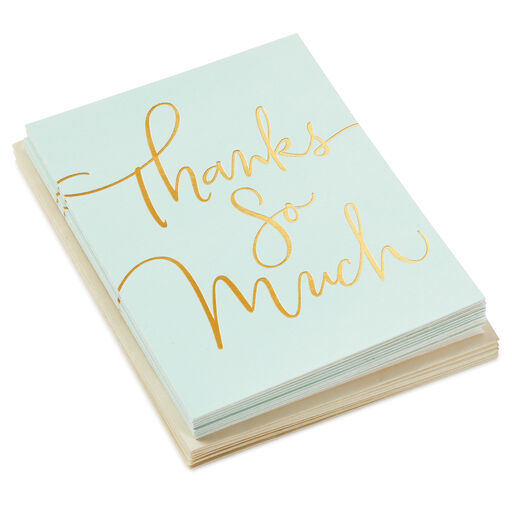 Thanks So Much Blank Thank-You Notes, Pack of 10, 