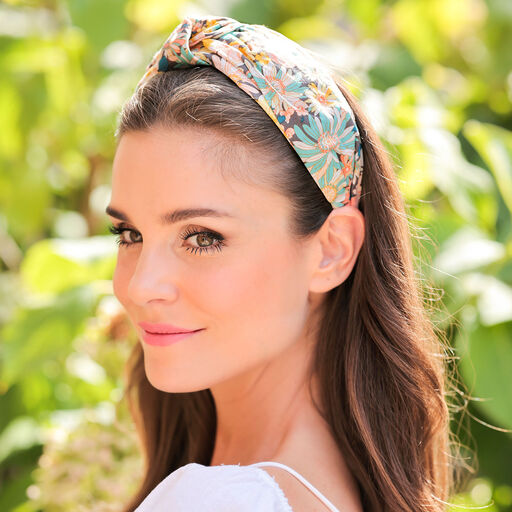 Shiraleah Knotted Floral Fabric Headband, 