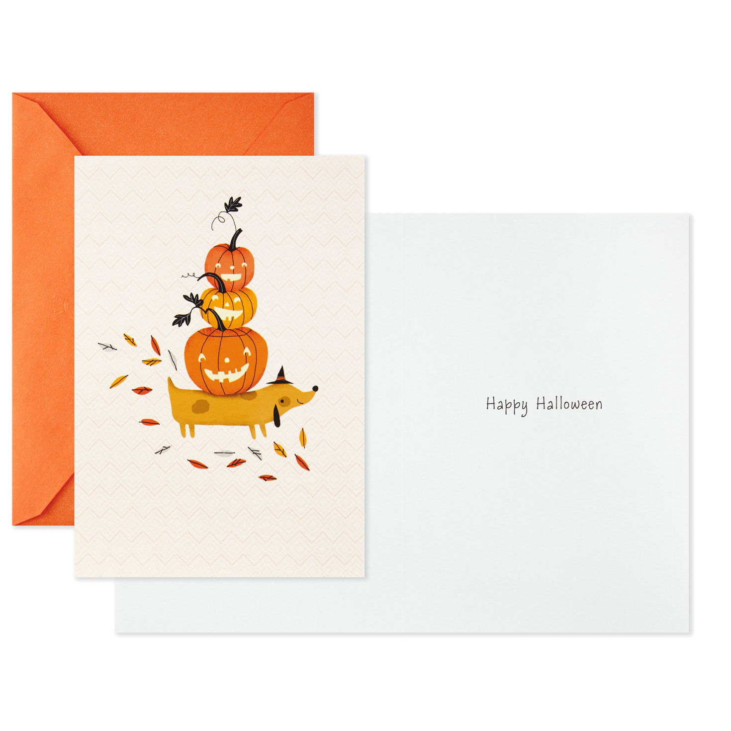 Cats and Dogs Halloween Cards Assortment Card Front with Sentiment image number 4