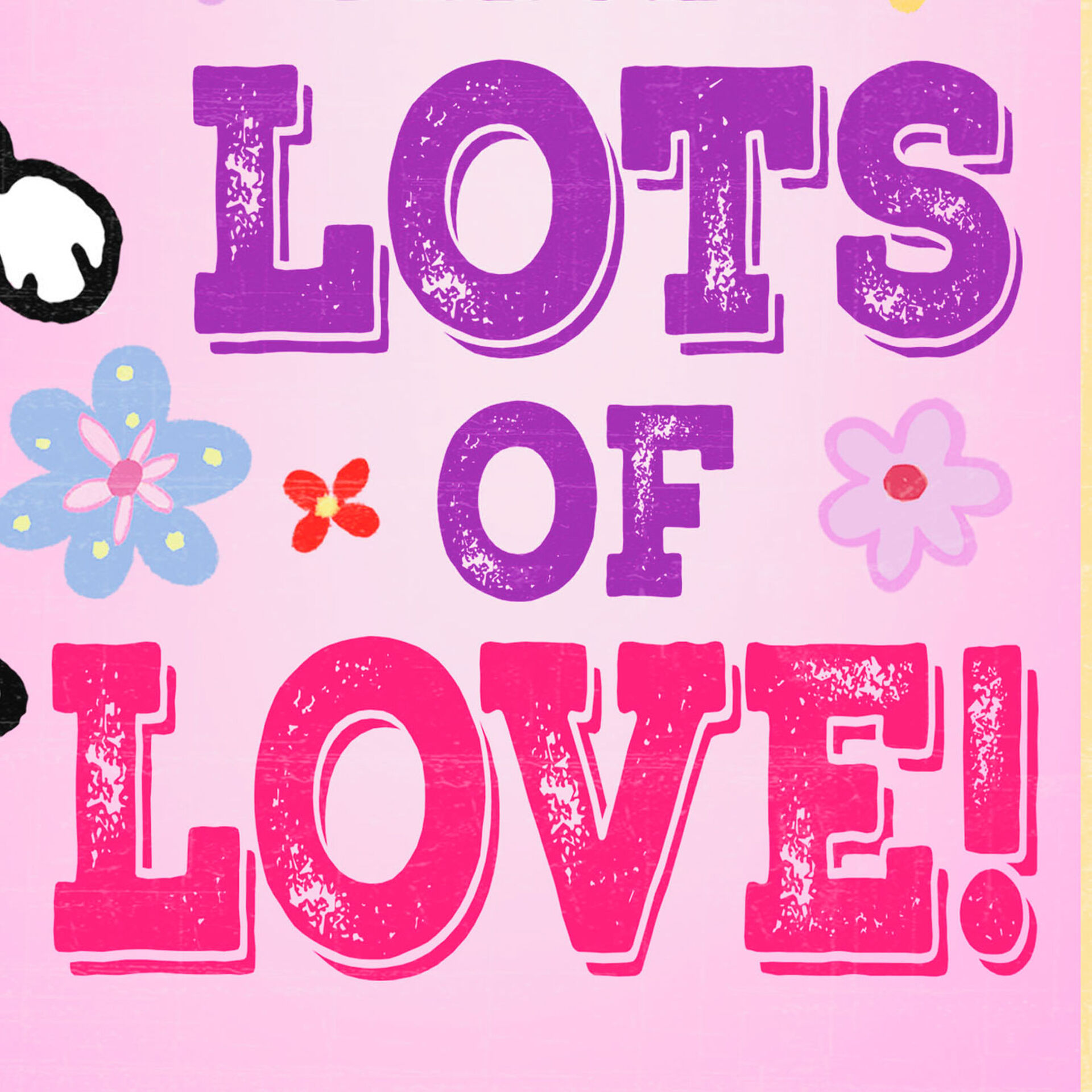 Peanuts® Snoopy Lots and Lots of Love Easter Card - Greeting Cards